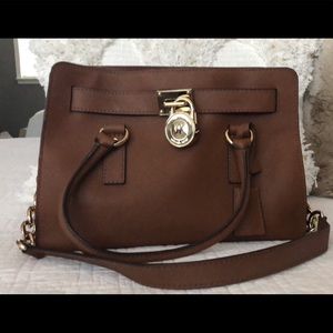 Michael Kors lock handbag